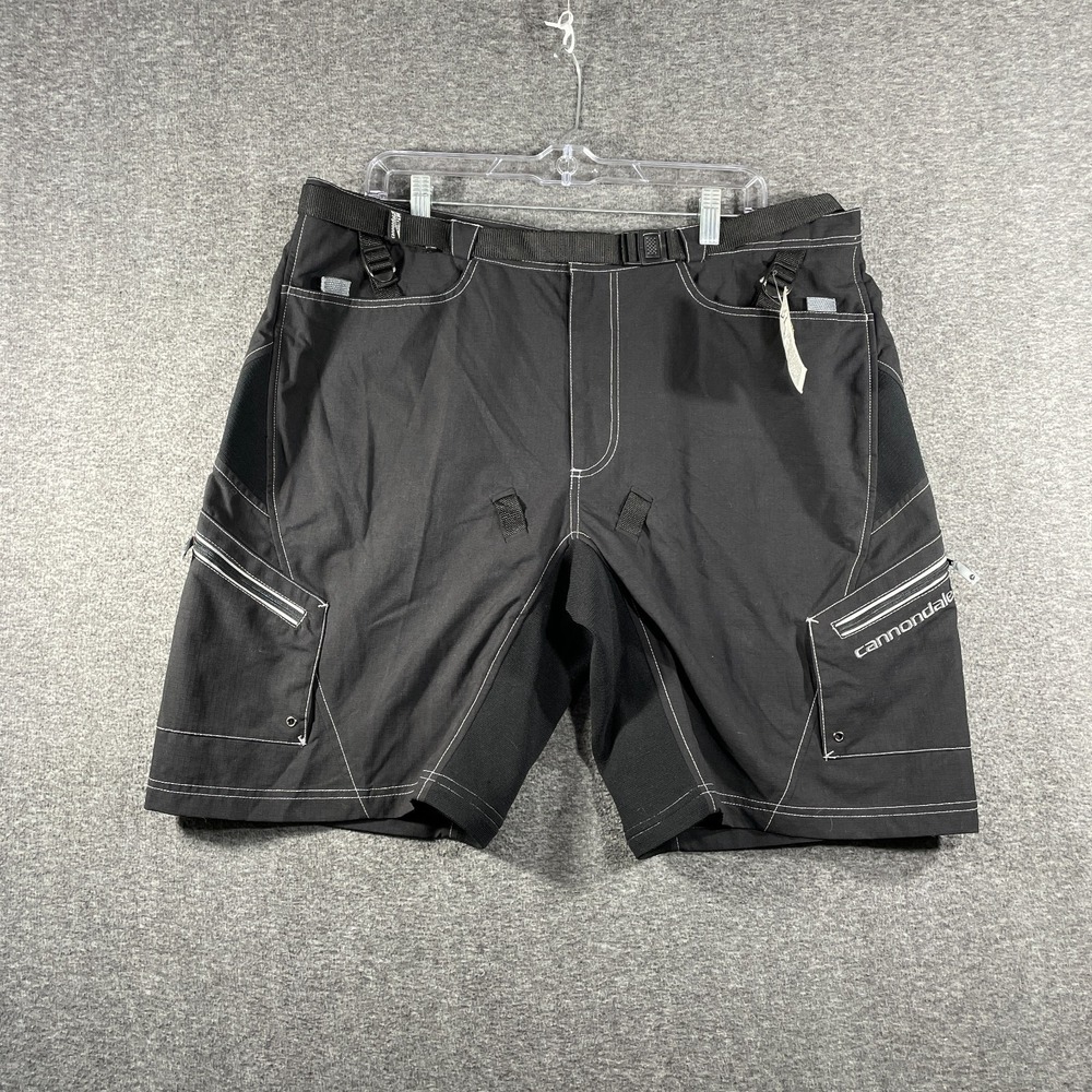 Cannondale Shorts Mens 2XL Nebula Vintage MTB Cycling Baggy NO Liner